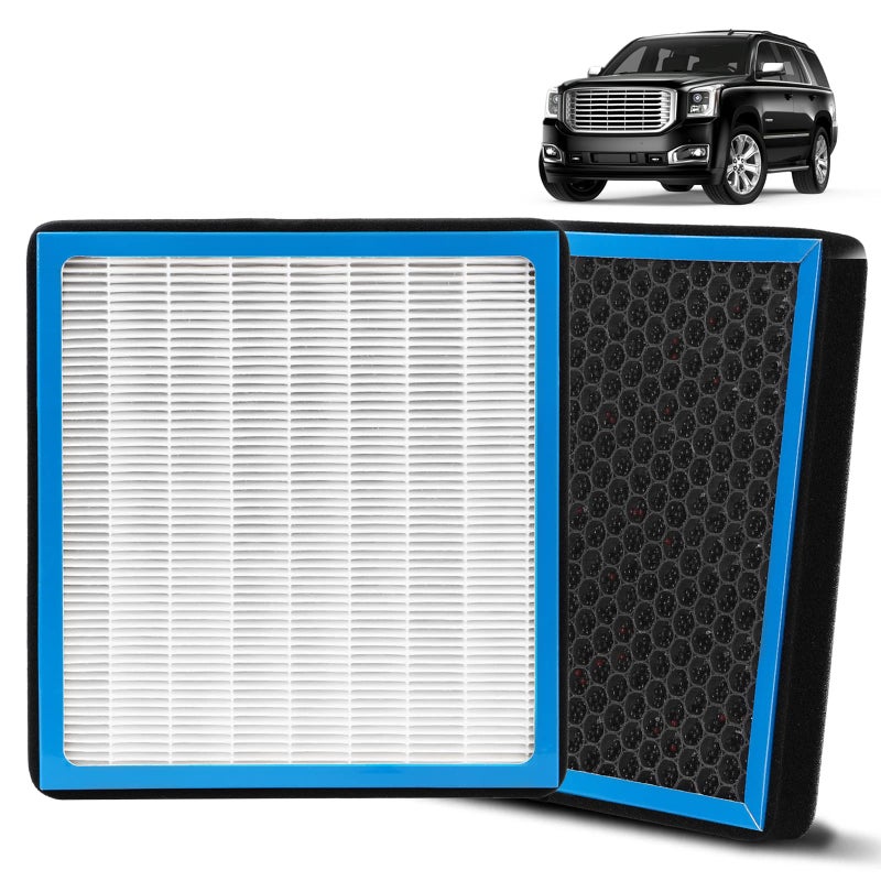 CF11809 Cabin Air Filter Compatible with Chevy Silverado Tahoe Suburban GMC Sierra Yukon Replaces 2280878123281440 Car AC Cabon Air Filters
