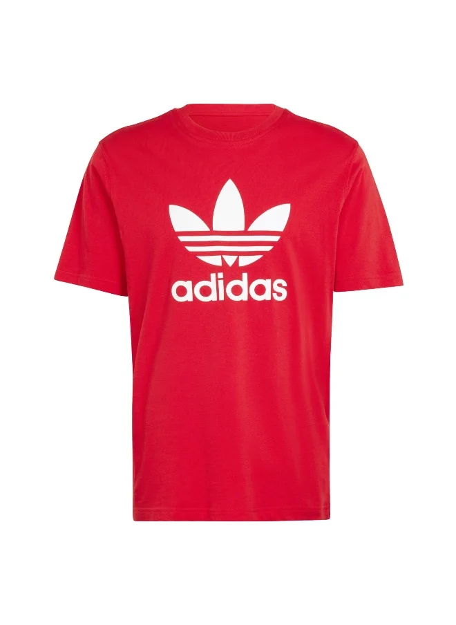 adidas Originals adidas TREFOIL T-SHIRT Red Originals Men T-SHIRTS