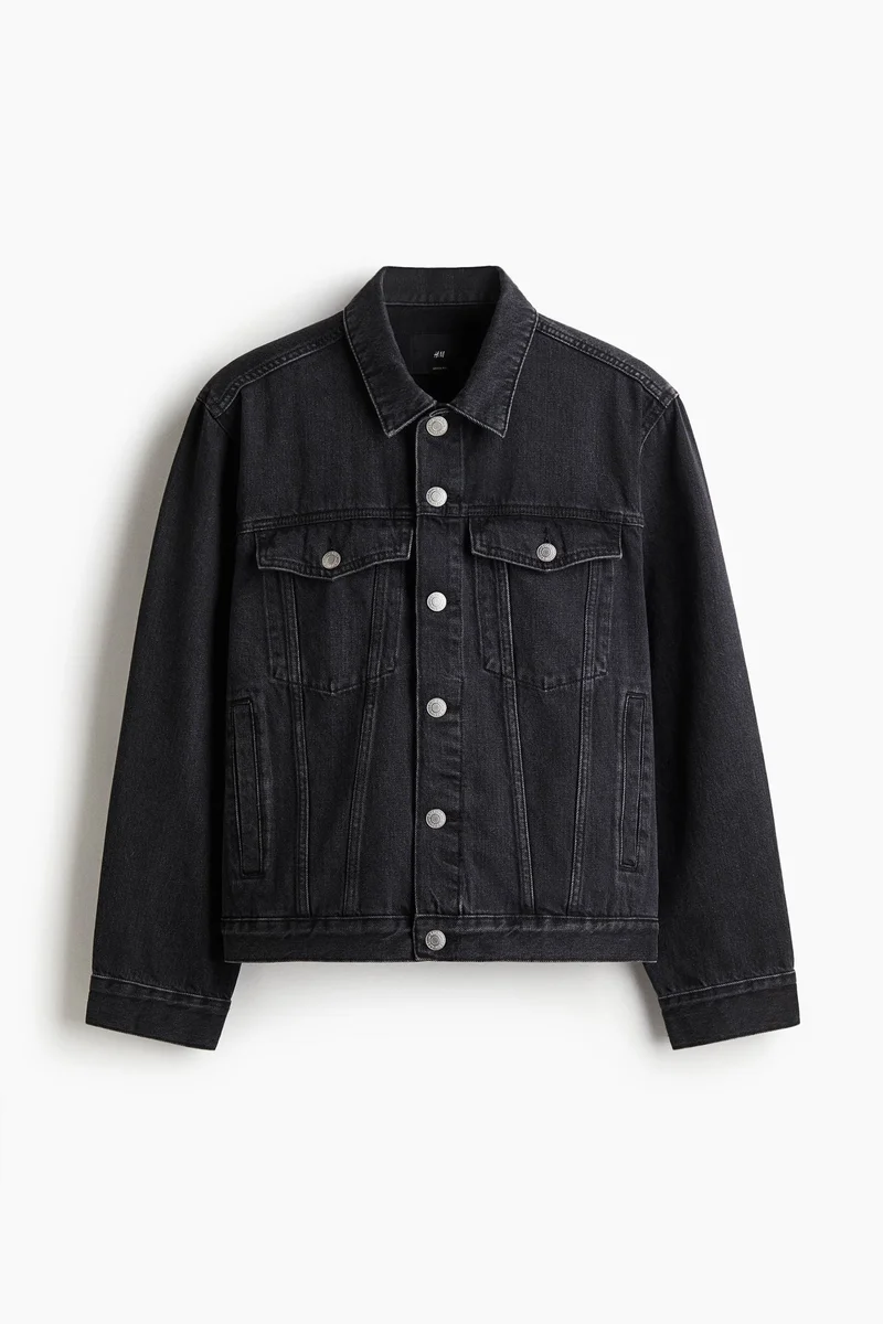 اتش اند ام Loose Fit Denim jacket
