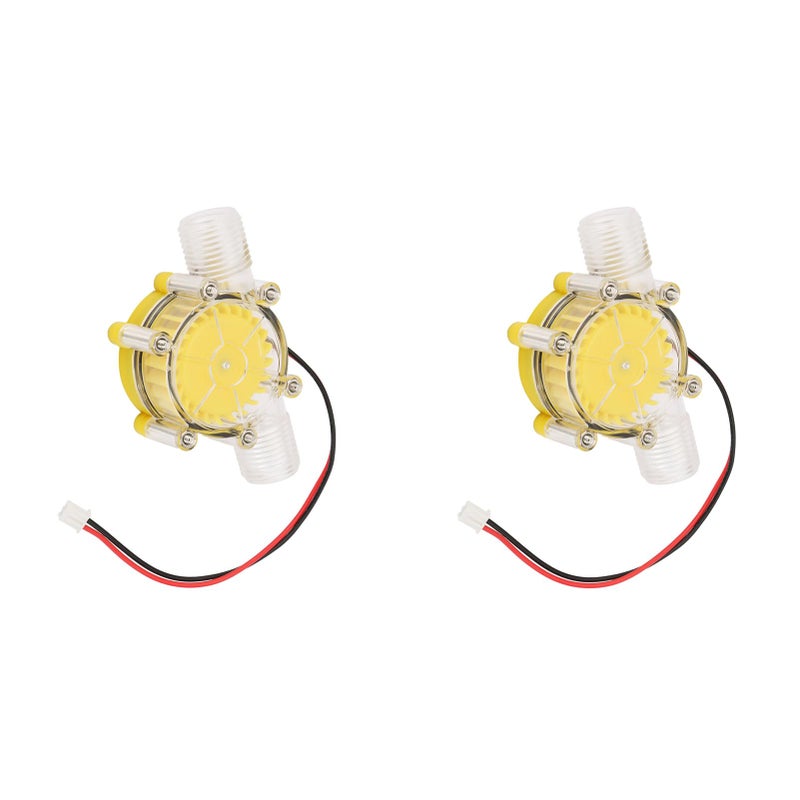 2Pcs Micro Hydro Generator DC Turbine F50 Water Energy Power 12V 5W - Image 2