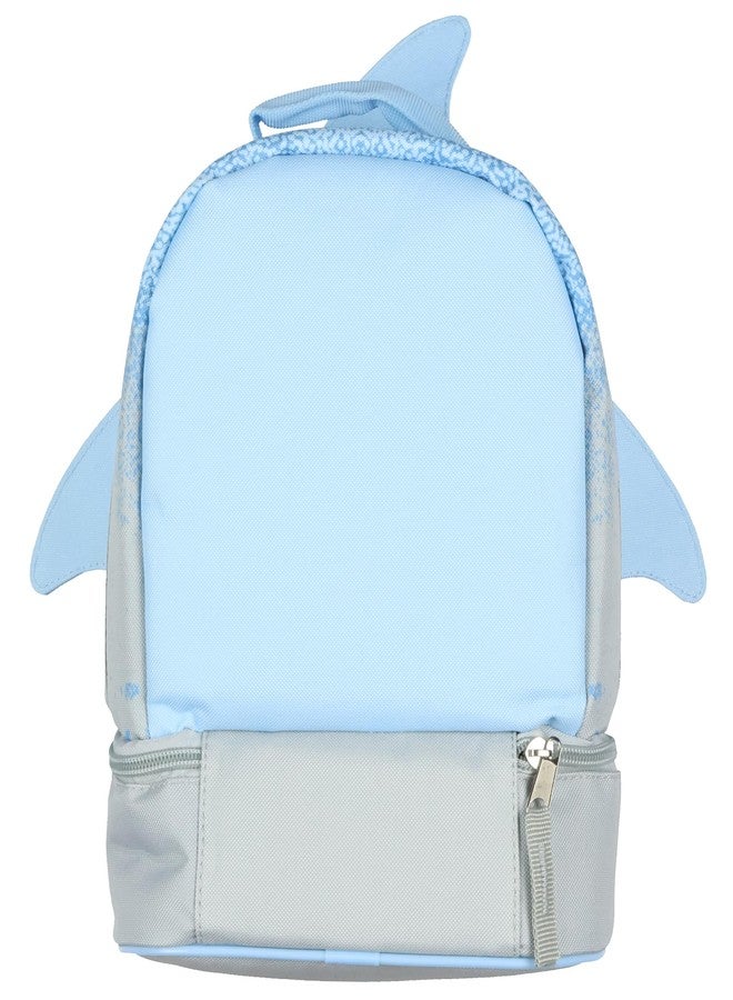 INTIMO Monster Jam Lunch Box Shark Megalodon Truck 3D Fins Dual Compartment Insulated Cooler Bag - Image 3