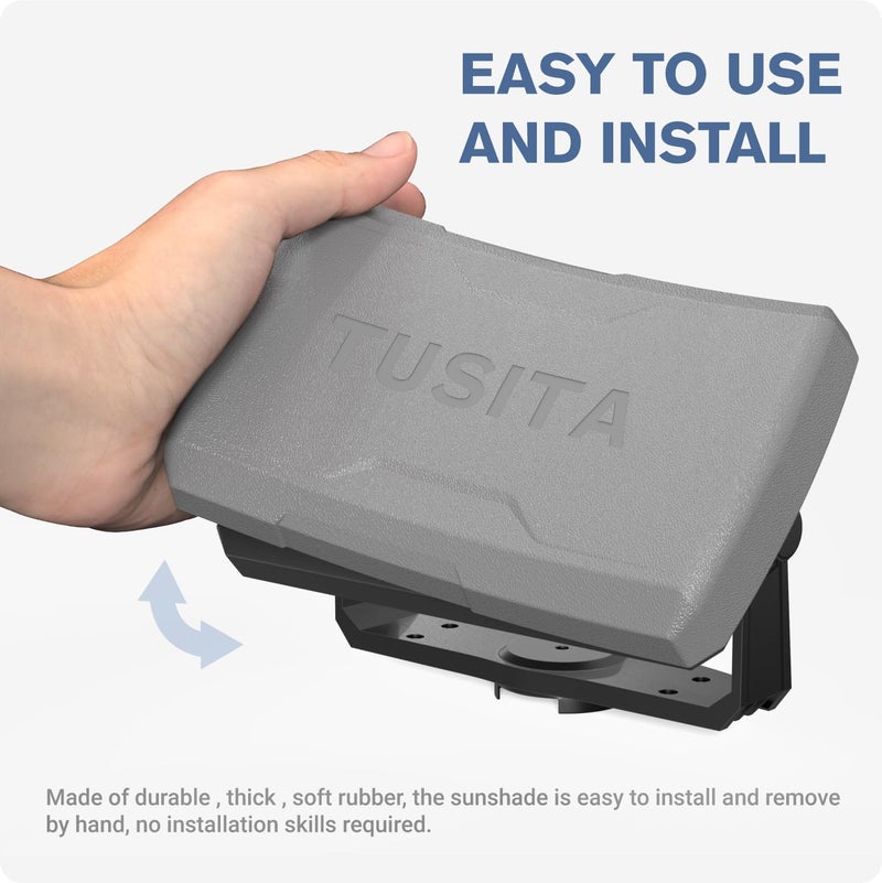 TUSITA 010-13131-00 Protective Cover Compatible with Garmin Striker 7 Series - Fishfinder Silicone Sun Cover - Image 4