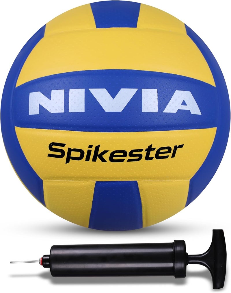 نيفيا كرة طائرة نيفيا سبايكستر من PU مع مضخة – متينة ومناسبة للمباريات والتدريبات داخل وخارج الملاعب - Image 1
