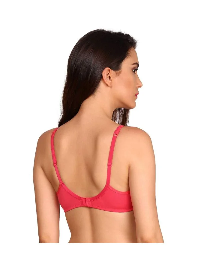 JOCKEY Jockey 1722 Women Wire free Non Padded Super Combed Cotton Elastane Stretch Medium Coverage Everyday Bra with Concealed Shaper Panel and Adjustable Straps