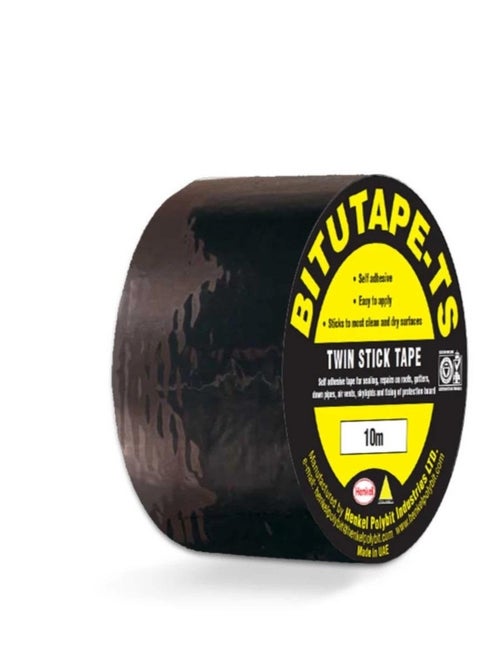 Polybit Twin Sided Adhesive Bitumen Tape 50mm X 10mtr BITUTAPE-TS