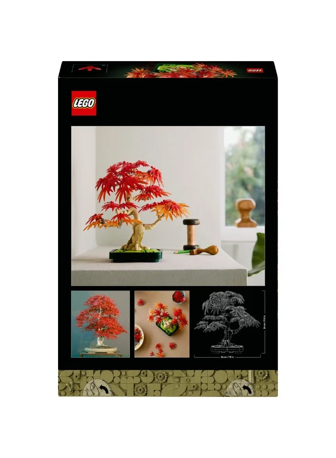 LEGO Botanicals Japanese Red Maple Bonsai Tree 10348 (474) Pieces