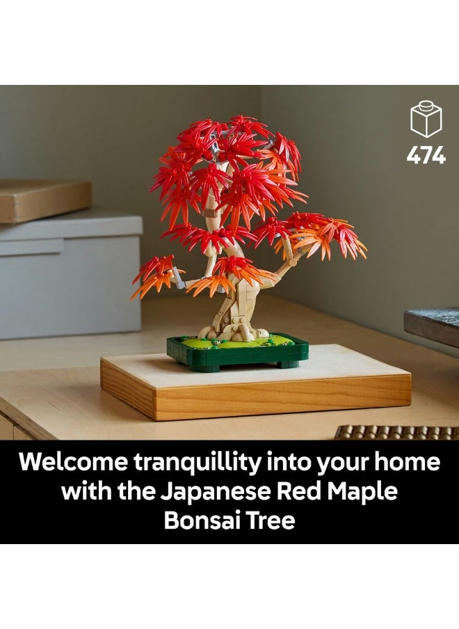 LEGO Botanicals Japanese Red Maple Bonsai Tree 10348 (474) Pieces  - Image 3