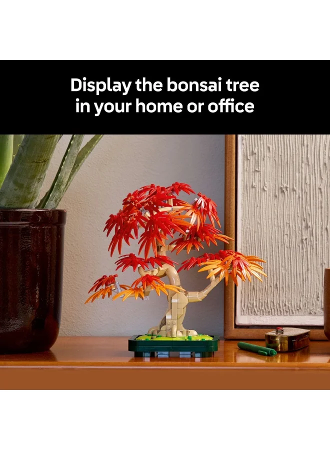 LEGO Botanicals Japanese Red Maple Bonsai Tree 10348 (474) Pieces