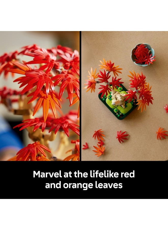 LEGO Botanicals Japanese Red Maple Bonsai Tree 10348 (474) Pieces  - Image 5