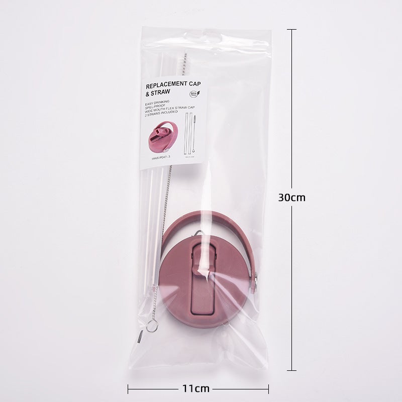 1L Insulated Water Cup Lid with Straw – Portable Handle for Outdoor Sports - Image 5