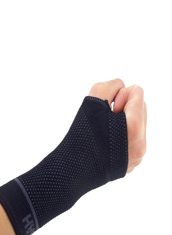 Zensah Compression Wrist Support - Wrist Sleeve for Wrist Pain, Carpal Tunnel - Wrist Support - Wrist Brace (Medium, Black/Grey) - Image 2