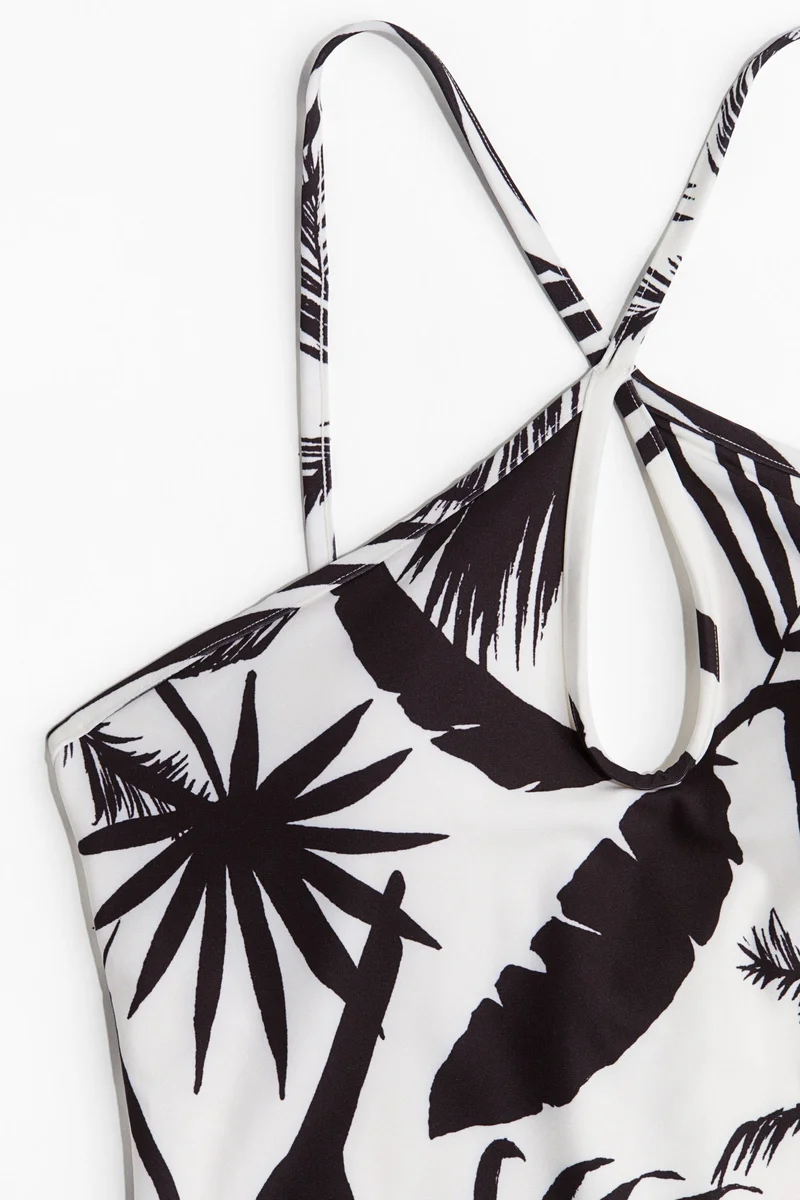 H&M Padded-cup cut-out swimsuit