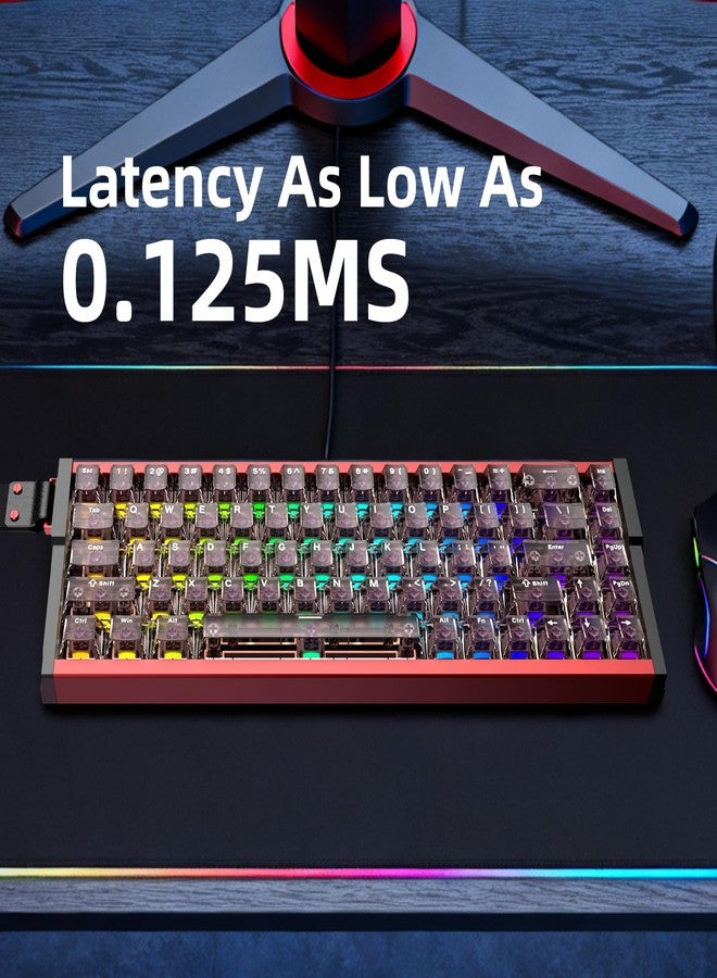 IROK MG68Plus Rapid Trigger,Full Aluminum Alloy Body Magnetic Switch Keyboard,65% TKL，PCB Nano-Coating Waterproof,0.001MM Accuracy,256KHZ Single Key Scan Rate,RGB Wired Gaming Keyboard(Black) - Image 5