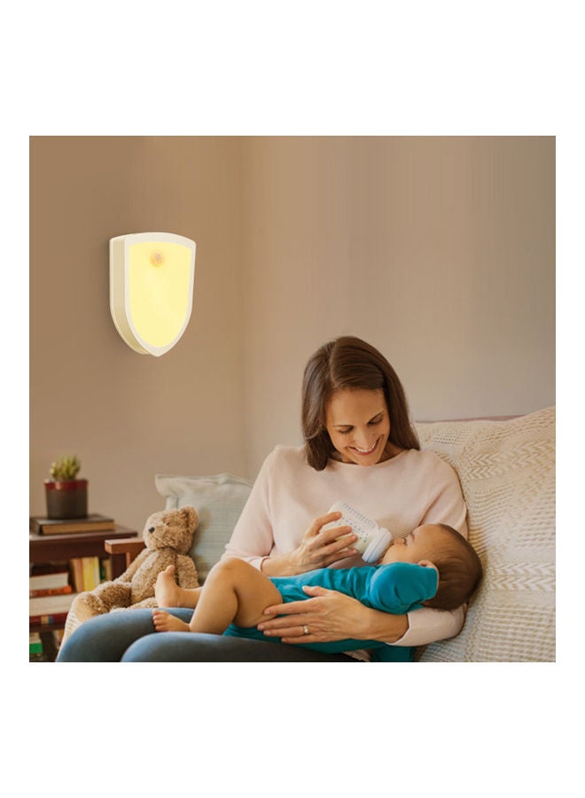 Loquat Two sets of LED human body induction night lights white 8.8*6.2*7.3cm - Image 4