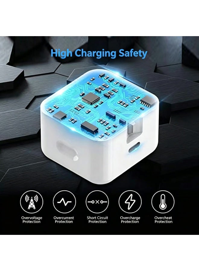 PD20W fast charging USB-C head, suitable for all iPhone 8-15 series phones - Image 2