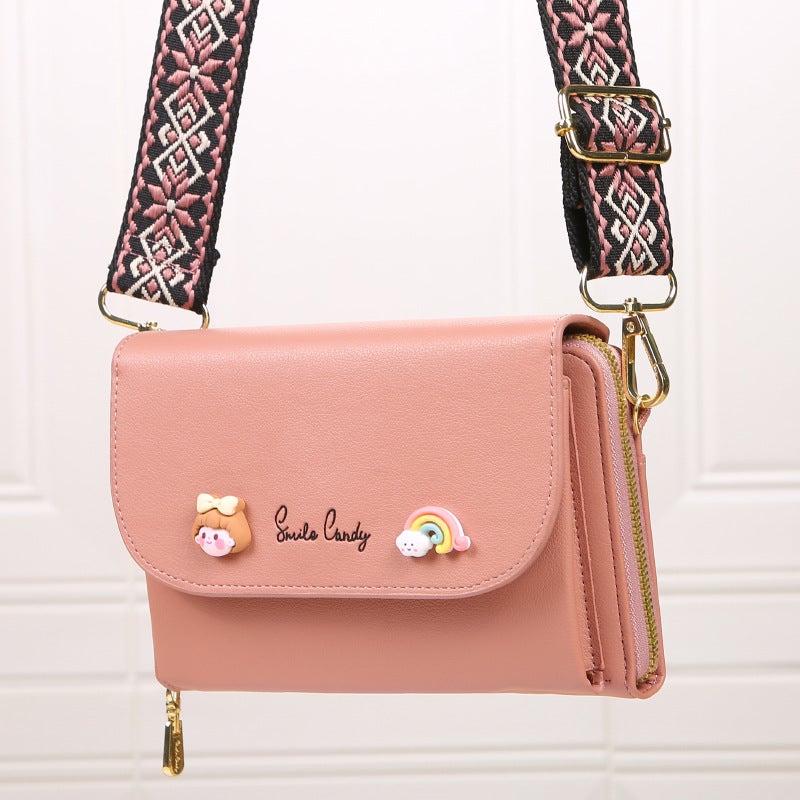 Multifunctional Solid Color PU Leather Wallet, RFID Blocking Design Portable Daily Storage Purse for Cards Cash Coin Business Use - Image 3