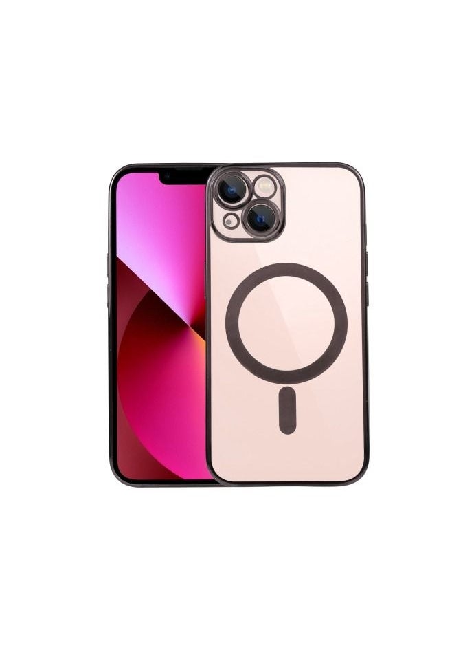 TWEGGON iPhone 13 6.1" Case Protective Electroplated TPU Case for iPhone 13 6.1" Black 