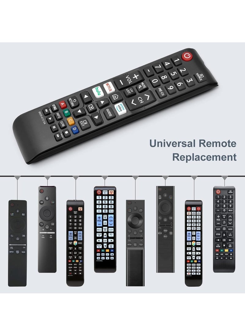 TIGER (2 Pack) Universal Remote Control for Smart TV – Compatible with LED, LCD, HDTV, and 4K Smart TVs – No Setup Required, Easy-to-Use Replacement Remote with Long-Range Infrared Signal, Durable, Universal TV Remote for All Brands - Image 2