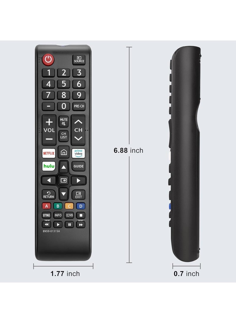 TIGER (2 Pack) Universal Remote Control for Smart TV – Compatible with LED, LCD, HDTV, and 4K Smart TVs – No Setup Required, Easy-to-Use Replacement Remote with Long-Range Infrared Signal, Durable, Universal TV Remote for All Brands - Image 3