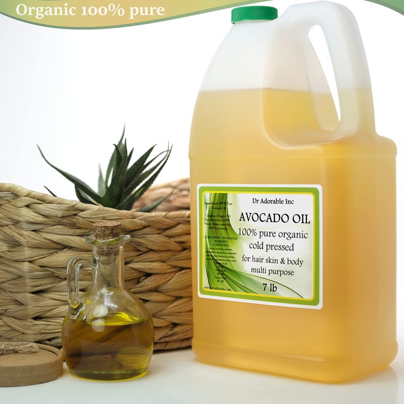 Dr. Adorable Dr Adorable - 7 lb - Avocado Oil - 100% Pure Natural Organic Cold Pressed - Image 2