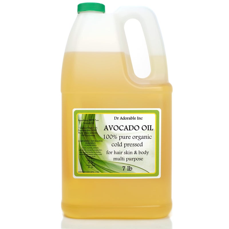 Dr. Adorable Dr Adorable - 7 lb - Avocado Oil - 100% Pure Natural Organic Cold Pressed - Image 1