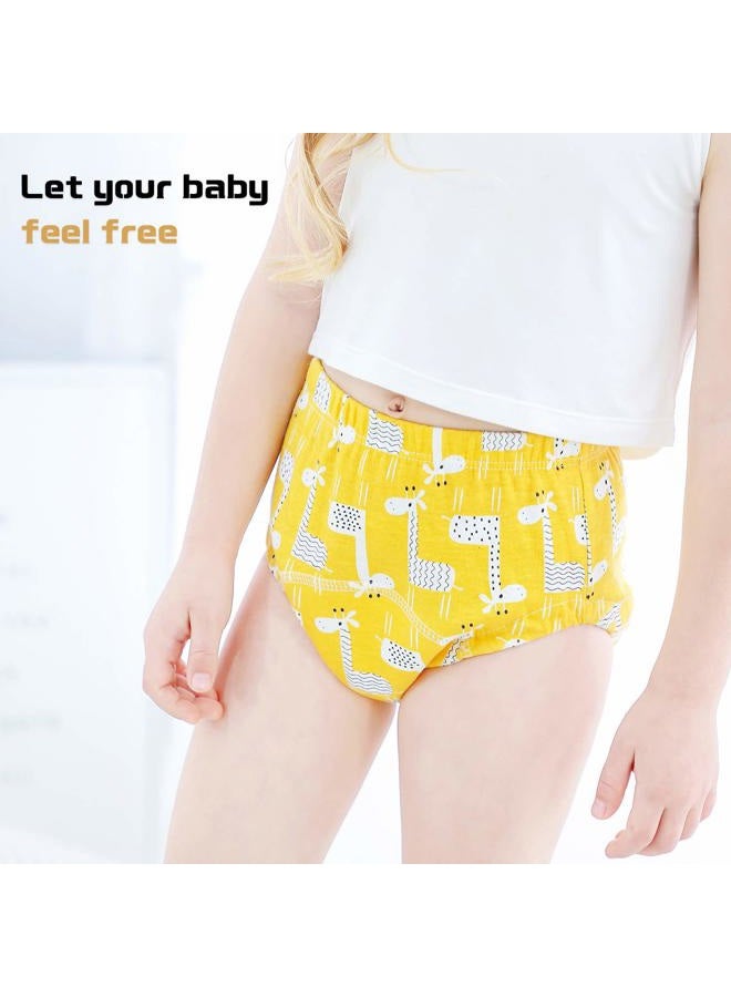 Max Shape Potty Training Pants Girls 2T,3T,4T,Toddler Training Underwear for Baby Girls 4 Pack Red 2T - Image 2