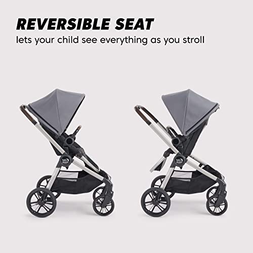 Baby Jogger City Sights Stroller - Convertible Stroller with Compact Fold Dark Slate - Image 3