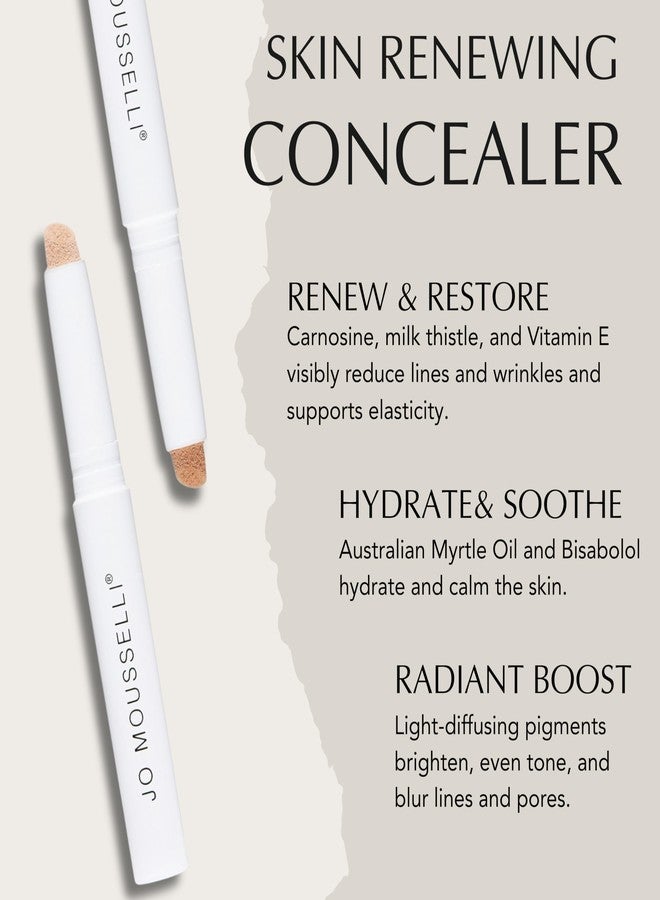 Xtreme Lashes Skin Renewing Cream Concealer Collection, Fair, Neutral, Beige, Mocha, 0.08 Fl Oz (Pack of 4), Face Makeup, All Skin Types, Medium Coverage, Hydrates, Protects, and Soothes Skin - Image 3