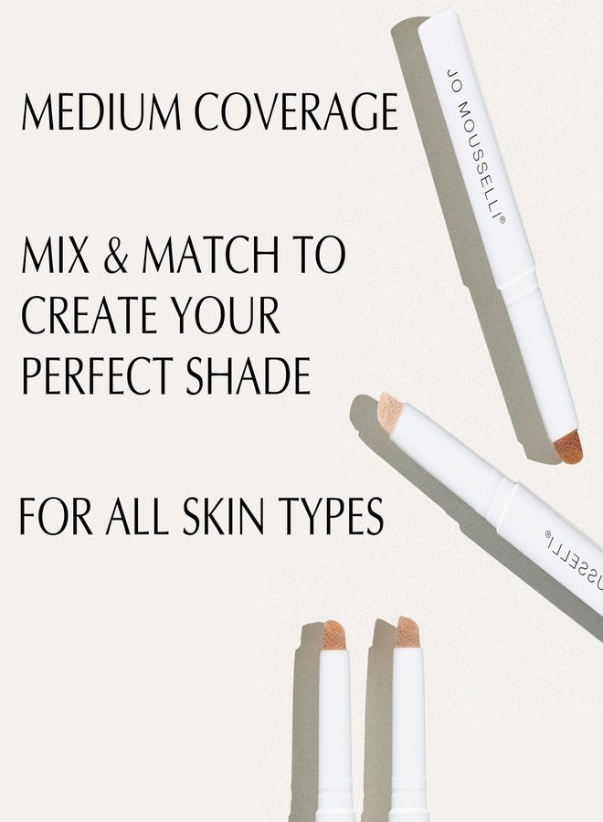 Xtreme Lashes Skin Renewing Cream Concealer Collection, Fair, Neutral, Beige, Mocha, 0.08 Fl Oz (Pack of 4), Face Makeup, All Skin Types, Medium Coverage, Hydrates, Protects, and Soothes Skin - Image 2