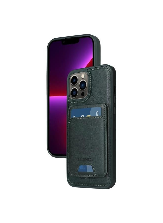 The Bros Case For iPhone 13 Pro Max Vertical Flip Detachable MagSafe Wallet Phone Case