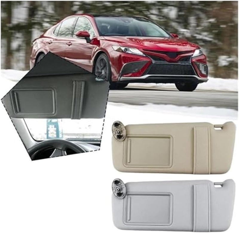 Wivplex Car Interior Sun Visor with Mirror for Toyota - Image 3