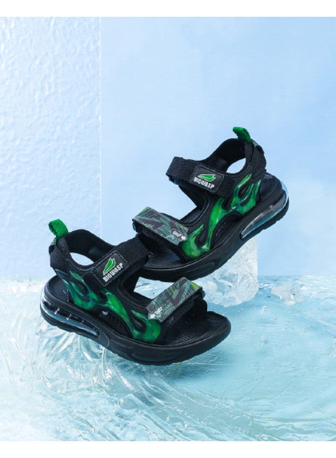 Bumblebee Boys' Sandals Summer Comfortable Kids Shoes Fashionable Versatile Toddler Casual Breathable Big Kids Beach Sandals Trendy - Image 1