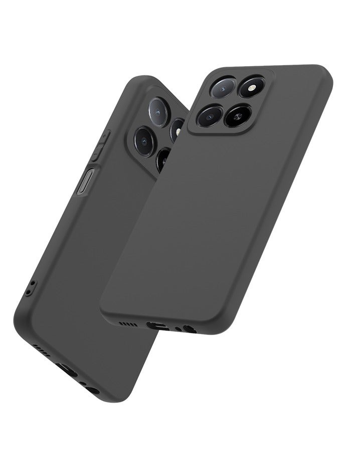 【1+1+1 Sets】for Honor X5b/ Honor X5b Plus Case & Screen Protector & Magnetic Ring Holder Frosted Pudding Material TPU Cover with Tempered Glass Screen Protector,Ring Holder Suitable for Car Magnetic Attraction  - Image 3