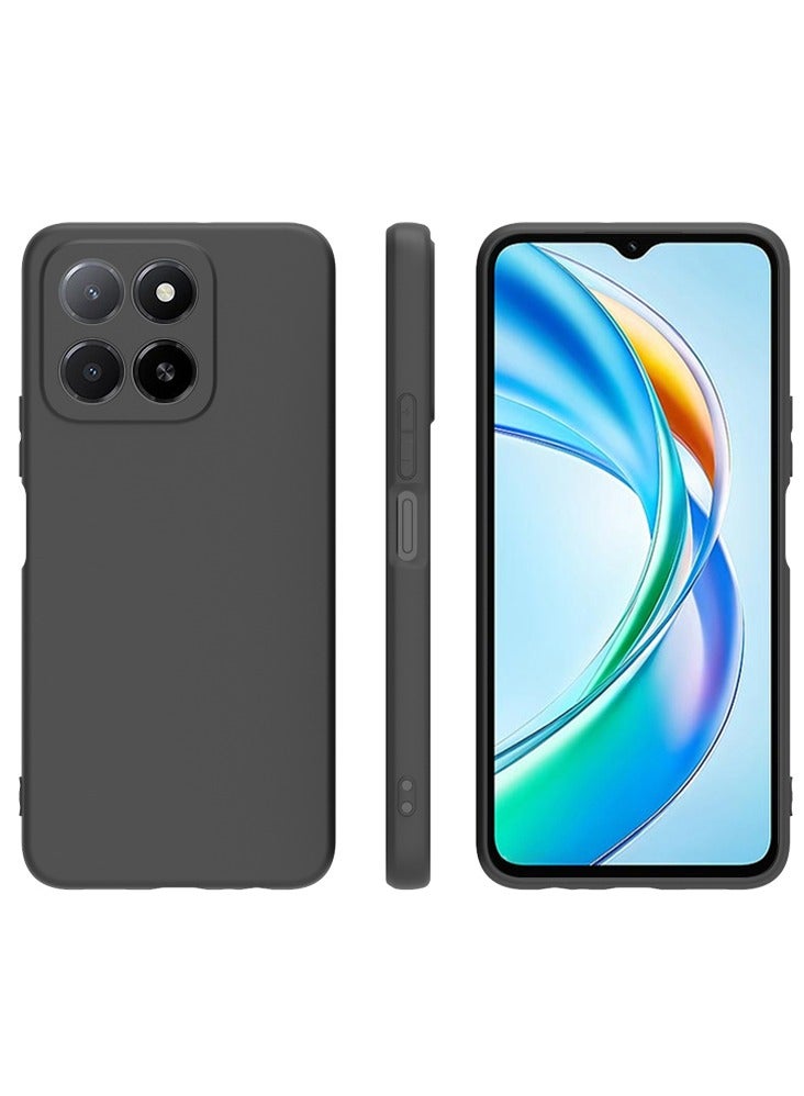 【1+1+1 Sets】for Honor X5b/ Honor X5b Plus Case & Screen Protector & Magnetic Ring Holder Frosted Pudding Material TPU Cover with Tempered Glass Screen Protector,Ring Holder Suitable for Car Magnetic Attraction  - Image 4