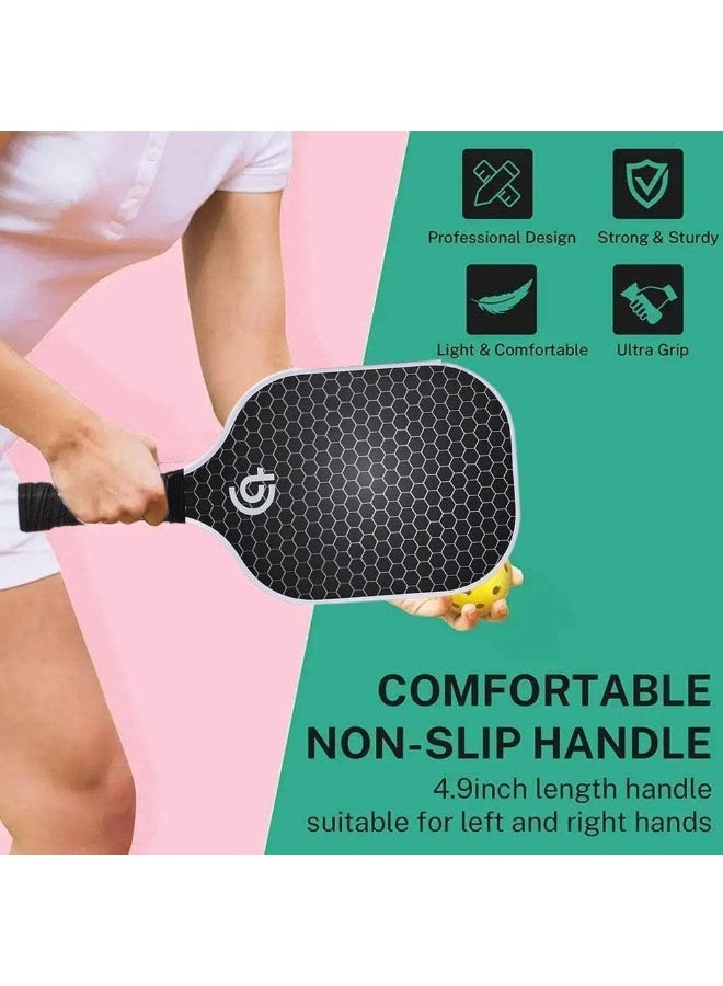 HOMESTAR Pickleball Rackets Set, Lightweight Pickleball Set of 1 Rackets, and 1 Portable Carry Bag, for Men, Women - Image 3