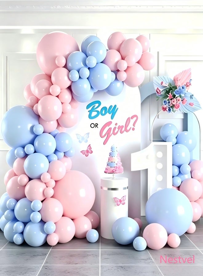 Nestvel Grand Opening Arch Balloon Chain Birthday Balloon Decoration Party Package Set Premium Scene Supplies - Image 1
