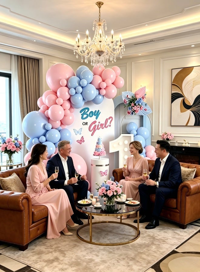 Nestvel Grand Opening Arch Balloon Chain Birthday Balloon Decoration Party Package Set Premium Scene Supplies - Image 4