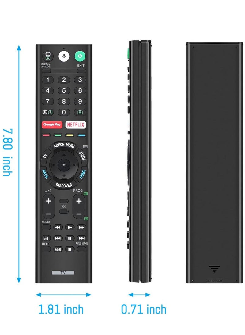 ELTRAZONE Universal Remote Control for Sony Smart TV – Bluetooth Remote for All Sony Bravia LED, OLED, LCD, 4K UHD HDTV HDR Android TVs with Google Play and Netflix Buttons (RMF-TX200U, RMF-TX300U/TX310U) - Image 4