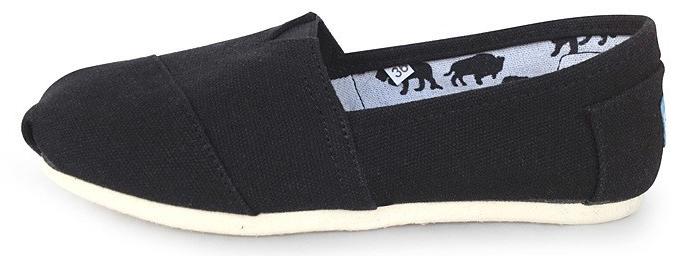 أحذية توم توماس القماشية للرجال والنساء عبر الحدود أحذية مسطحة بألوان صلبة من أوروبا وأمريكا أحذية عادية للأزواج أحذية سهلة الارتداء - Image 1