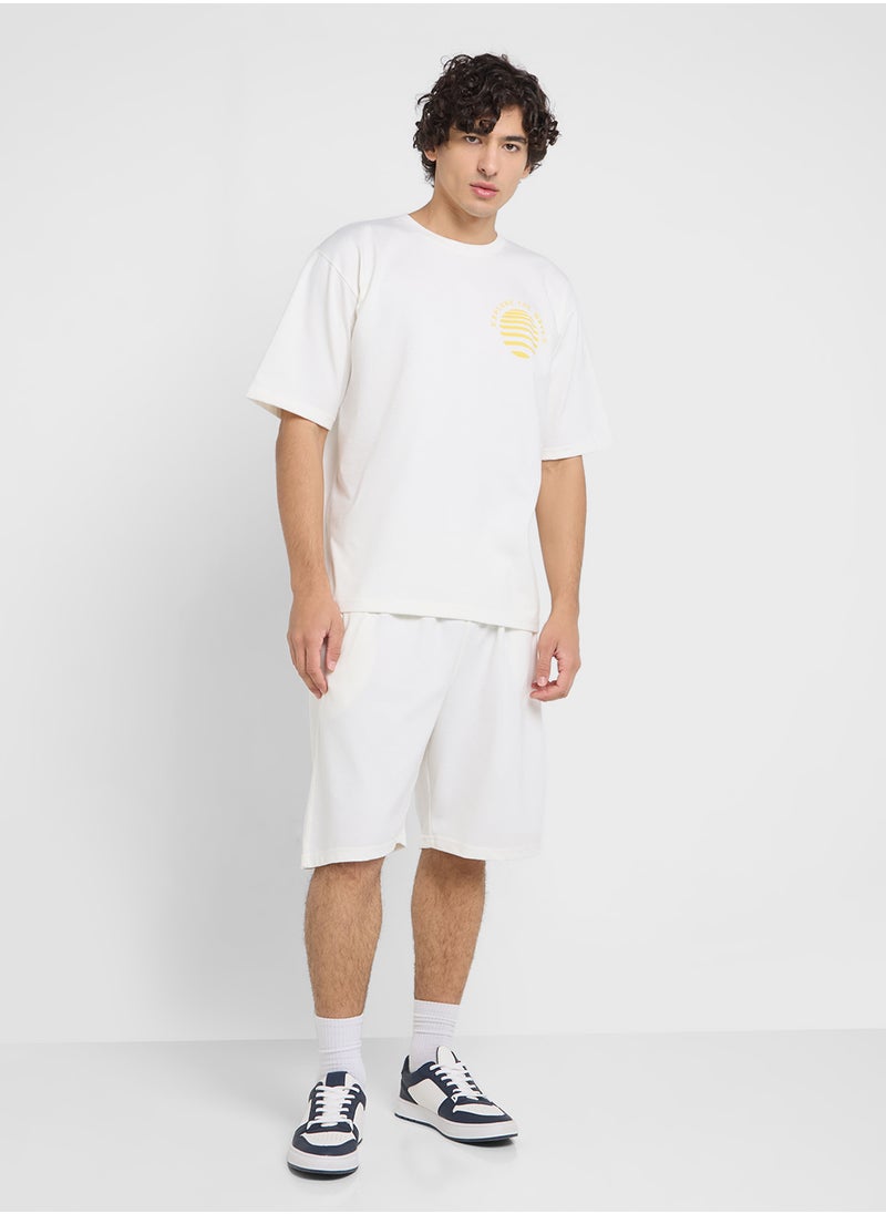 Seventy Five Graphic T-Shirts And Shorts Sets  - Image 1