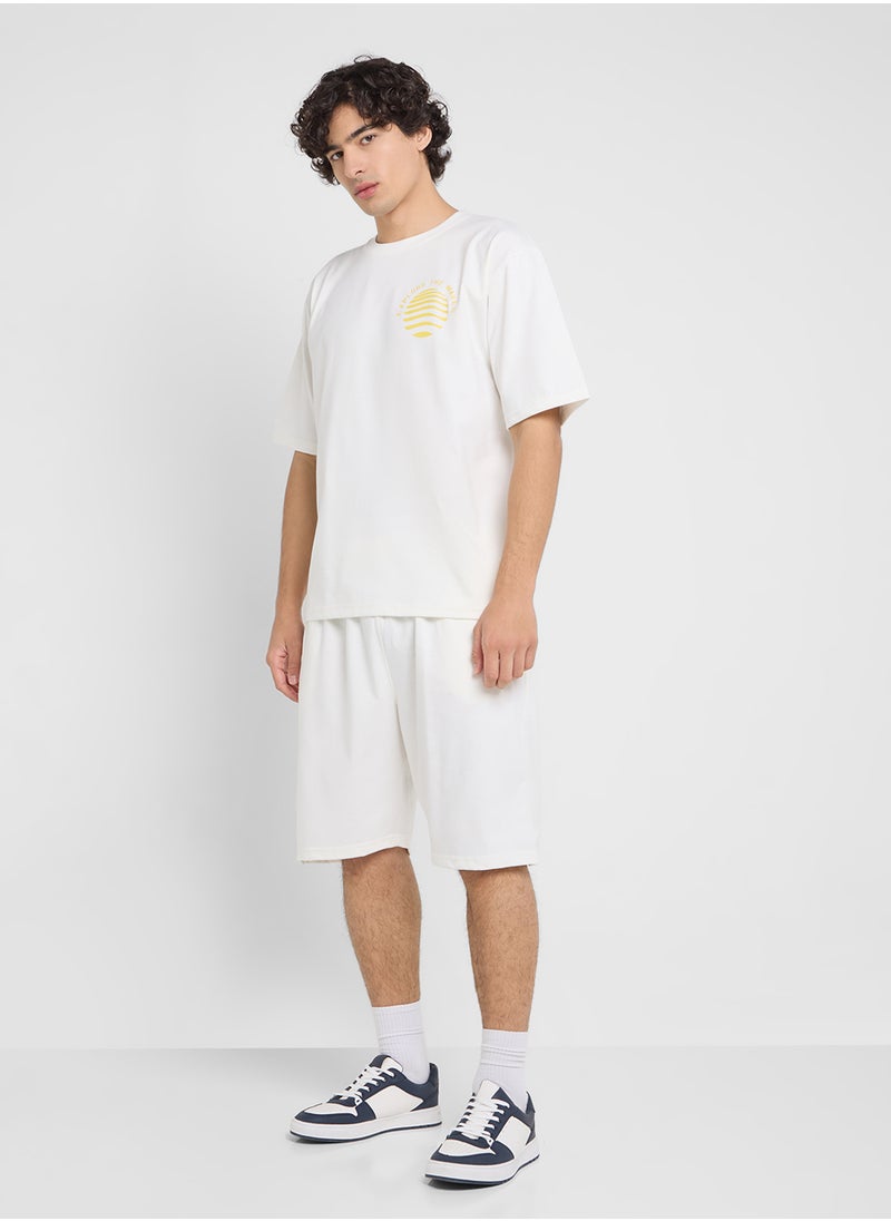 Seventy Five Graphic T-Shirts And Shorts Sets  - Image 5