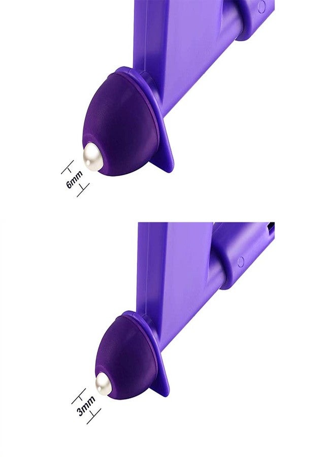 BENEKIY Plastic Pearl Applicator Fondant Pearl Ball Applicator SugarCraft Cake Decorating Tools Plunger (3mm and 6mm) - Image 3