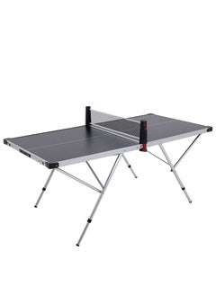 founder Home Indoor and Outdoor Portable Table Tennis Table, Removable and Foldable Portable Table Tennis Table 160*80*55/70CM  - Image 1