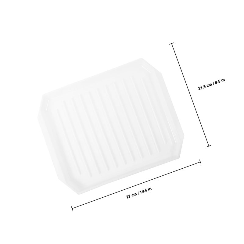 Baking Pan Cooking Tray Microwave Baking Rack Microwave Bakeware for Home - Image 2