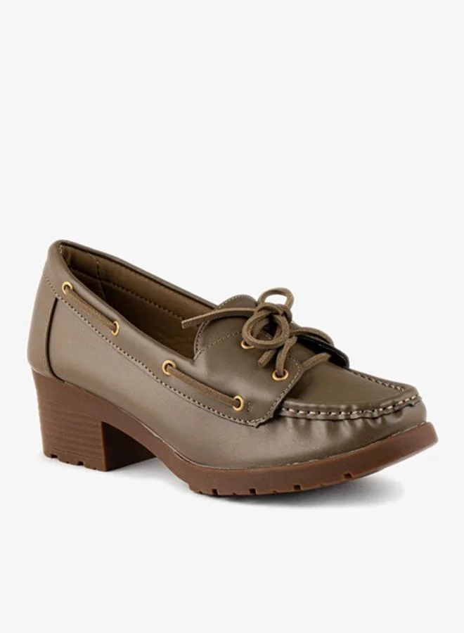 Women Pointed-toe Mid Heel Pumps