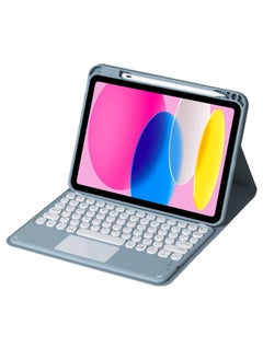 Generic Suitable For IPad 10.2 Keyboard Protective Cover Pro11 Round Key Cap Air5 Right Slot Wonderful Control Keyboard Cover 10 Generation-Color:Single Leather Case-Product Type:ipad Pro 11/Air4 /Air5 10.9/Air11 2024  - Image 3