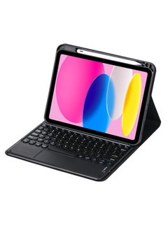 Generic Suitable For IPad 10.2 Keyboard Protective Cover Pro11 Round Key Cap Air5 Right Slot Wonderful Control Keyboard Cover 10 Generation-Color:Single Leather Case-Product Type:ipad Pro 11/Air4 /Air5 10.9/Air11 2024  - Image 2