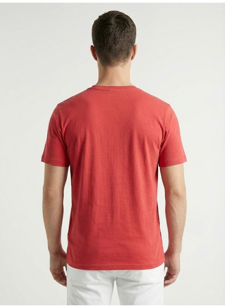 Polo Play Mens Graphic T-shirt -RED - Image 2