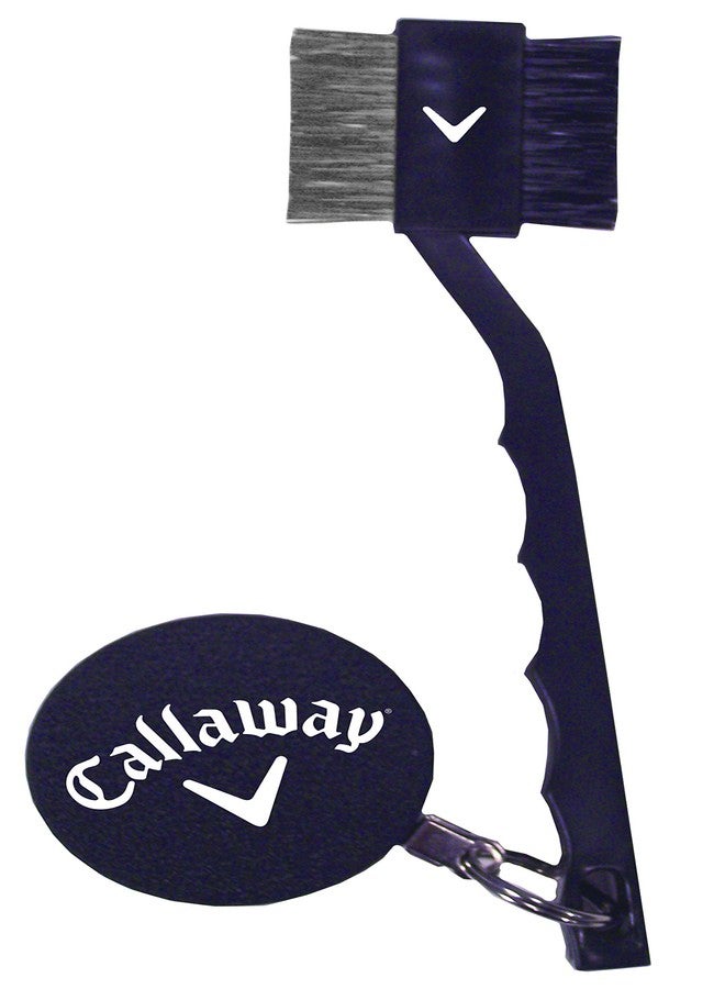 Callaway Club Cleaning Brush with Zinger, Black - Image 1