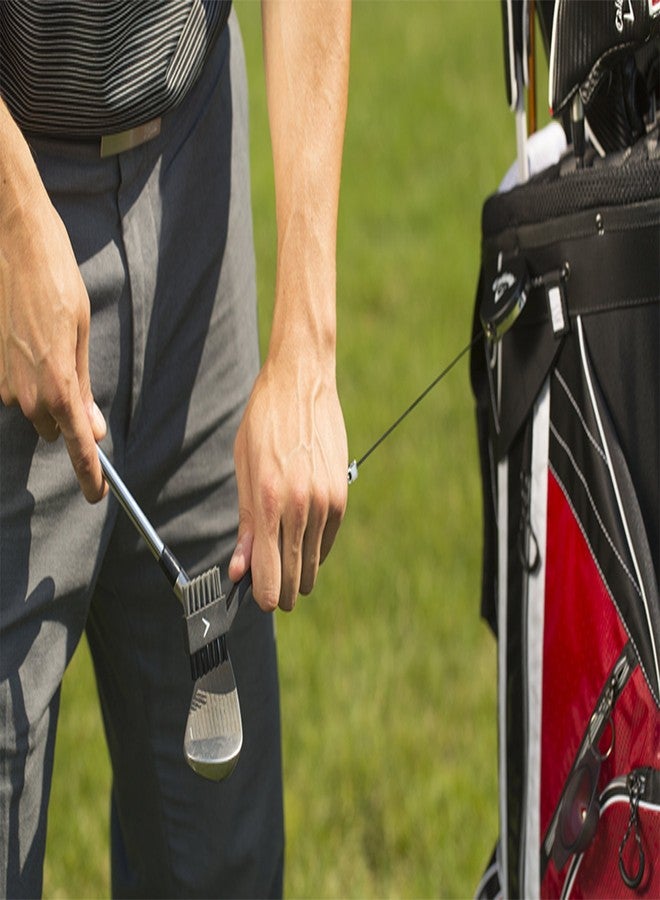 Callaway Club Cleaning Brush with Zinger, Black - Image 2